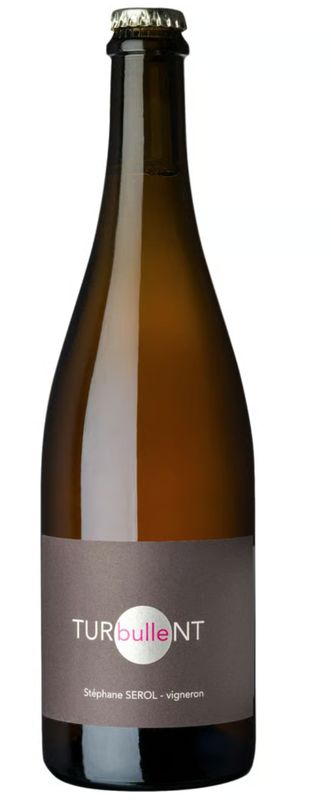 Domaine Robert Sérol &#39;Turbullent&#39; Pét Nat Rosé 2023, Loire Valley, France