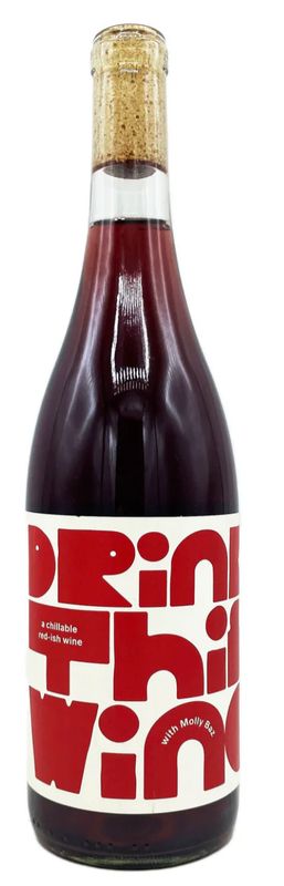 The Marigny + Molly Baz &#39;Drink This Wine&#39; Red 2022, Willamette Valley, Oregon