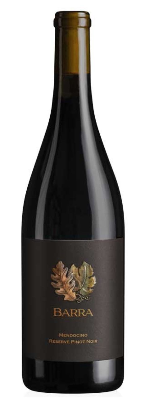 Barra Pinot Noir Reserve 2023, Mendocino County, California