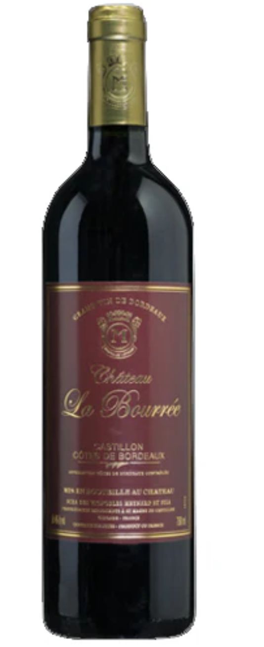 Château la Bourrée Côtes de Castillon 2022, Bordeaux, France