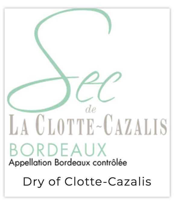 Château La Clotte-Cazalis Bordeaux Sec Blanc 2019, Bordeaux, France