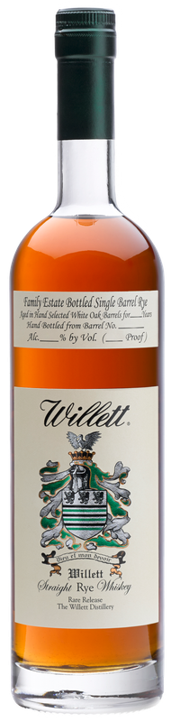 Willett &#39;Rare Release&#39; 8yr Single Barrel Straight Rye Whiskey
