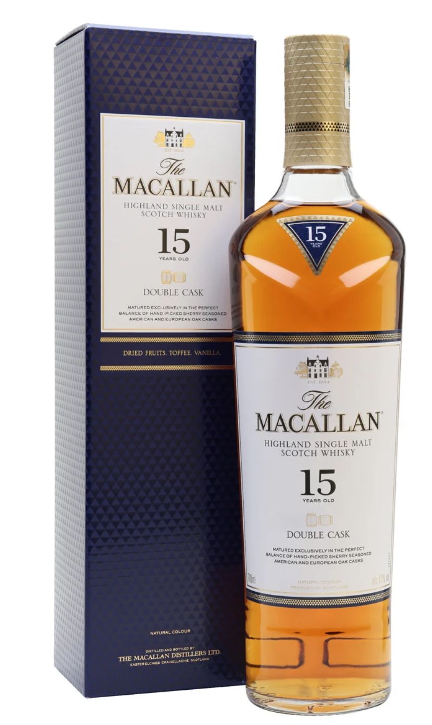 Macallan 15yr Double Cask Single Malt Scotch