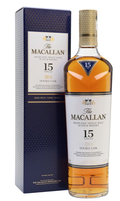 Macallan 15yr Double Cask Single Malt Scotch