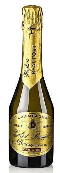 Herbert Beaufort &#39;Carte d&#39;Or&#39; Grand Cru Brut, Champagne, France - 375ml