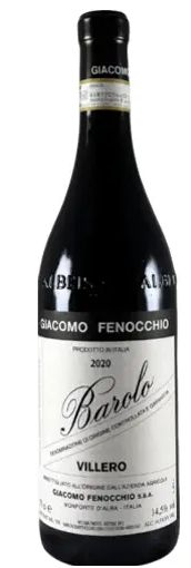 Giacomo Fenocchio &#39;Villero&#39; Barolo 2020, Piedmont, Italy
