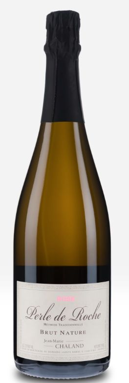 Jean-Marie Chaland &#39;Perle de Roche&#39; Cremant de Bourgogne Rosé Brut, Burgundy, France
