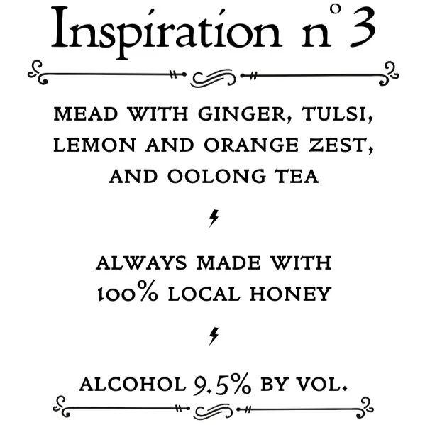 Golden Rule Mead &#39;Inspiration No. 3&#39; - 355ml
