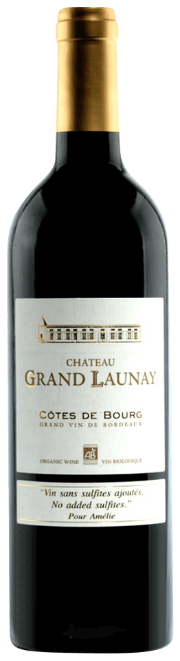Château Grand Launay &#39;Pour Amélie&#39; Côtes de Bourg Rouge 2019, Bordeaux, France