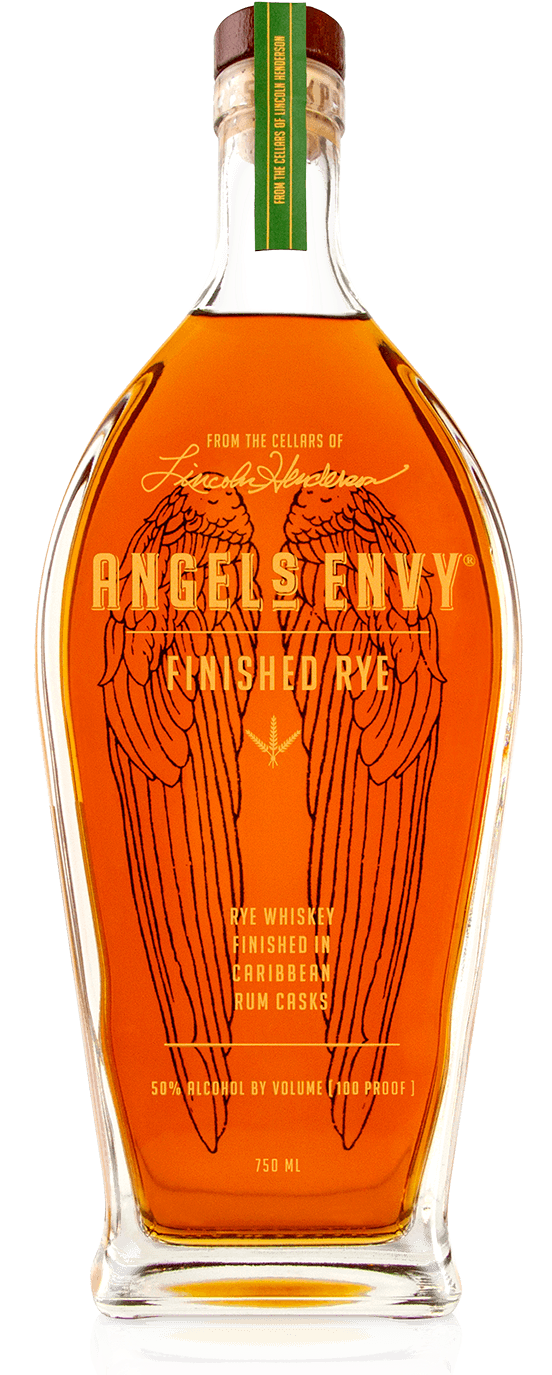 Angel&#39;s Envy Rye Whiskey Finished In Caribbean Rum Casks