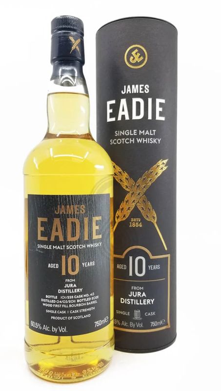 James Eadie Jura 10yr Single Cask Single Malt Scotch Whisky