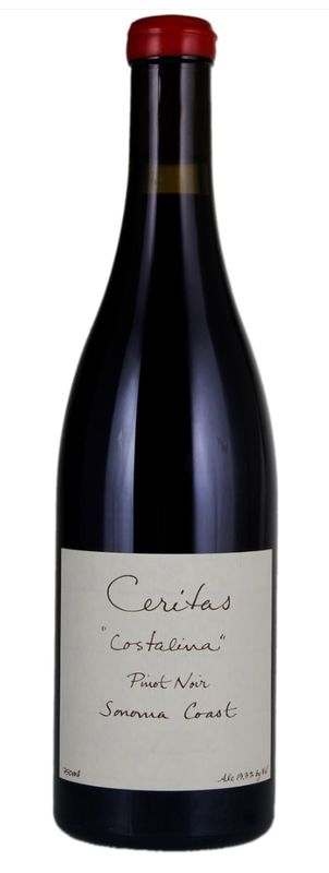 Ceritas &#39;Costalina&#39; Pinot Noir 2023, Sonoma Coast, California