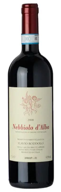 Flavio Roddolo Nebbiolo d&#39;Alba 2015, Piedmont, Italy