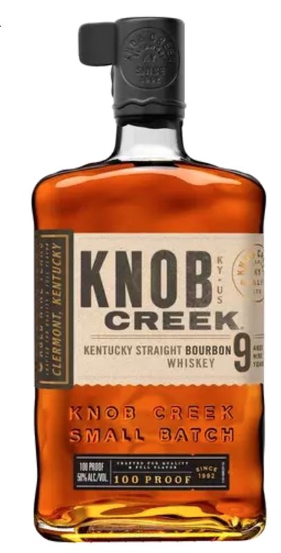 Knob Creek 9yr Straight Bourbon Whiskey - 1L