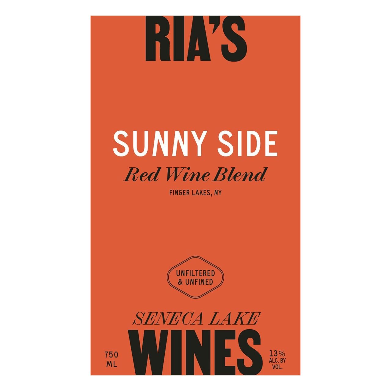 Ria&#39;s &#39;Sunny Side&#39; Red 2024, Finger Lakes, New York