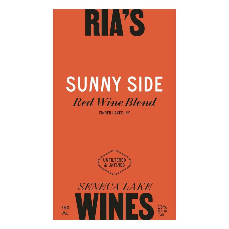 Ria&#39;s &#39;Sunny Side&#39; Red 2024, Finger Lakes, New York