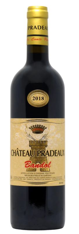Château Pradeaux Bandol Rouge 2020, Provence, France