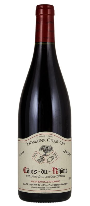 Domaine Charvin &#39;Le Poutet&#39; Côtes du Rhône 2023, Rhône Valley, France