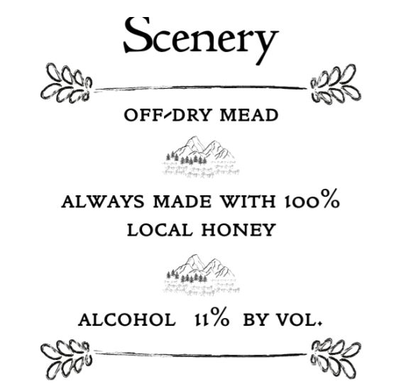 Golden Rule Mead &#39;Scenery&#39; - 355ml
