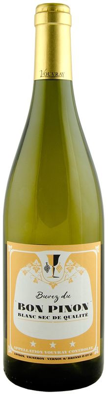 François et Julien Pinon &#39;Le Bon Pinon&#39; Vouvray Sec 2023, Loire Valley, France