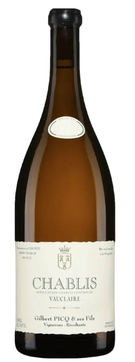 Gilbert Picq &#39;Vauclaire&#39; Chablis 2023, Burgundy, France