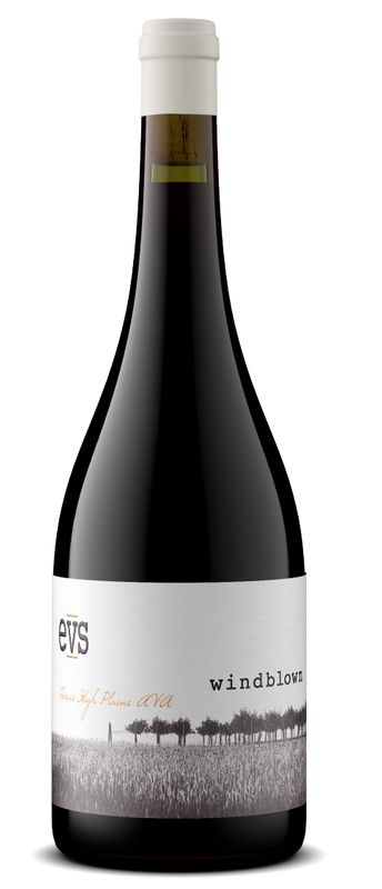 Earth Vine Sky &#39;Windblown&#39; Red 2023, Texas High Plains, Texas