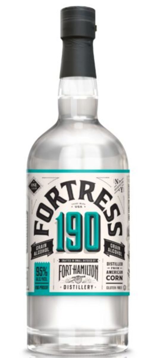 Fort Hamilton Fortress Grain Alcohol 190 Proof - 1L
