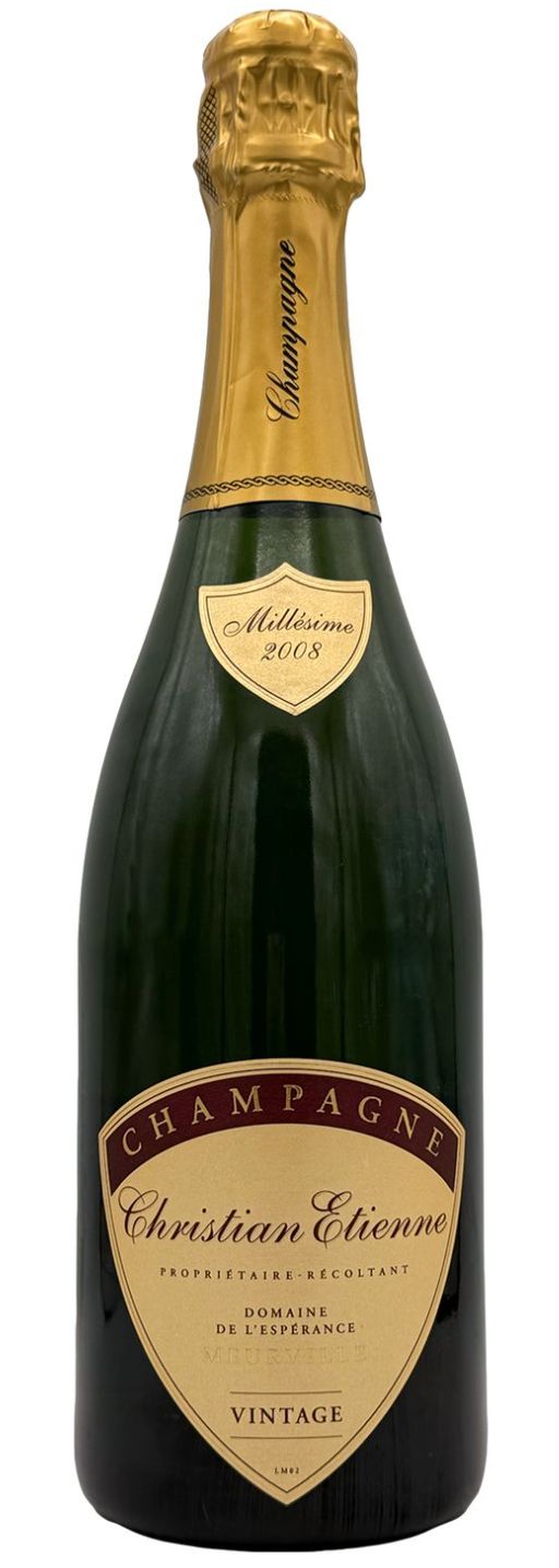 Christian Etienne Cuvée Millésime Brut 2008, Champagne, France
