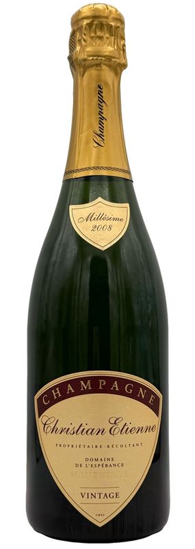 Christian Etienne Cuvée Millésime Brut 2008, Champagne, France