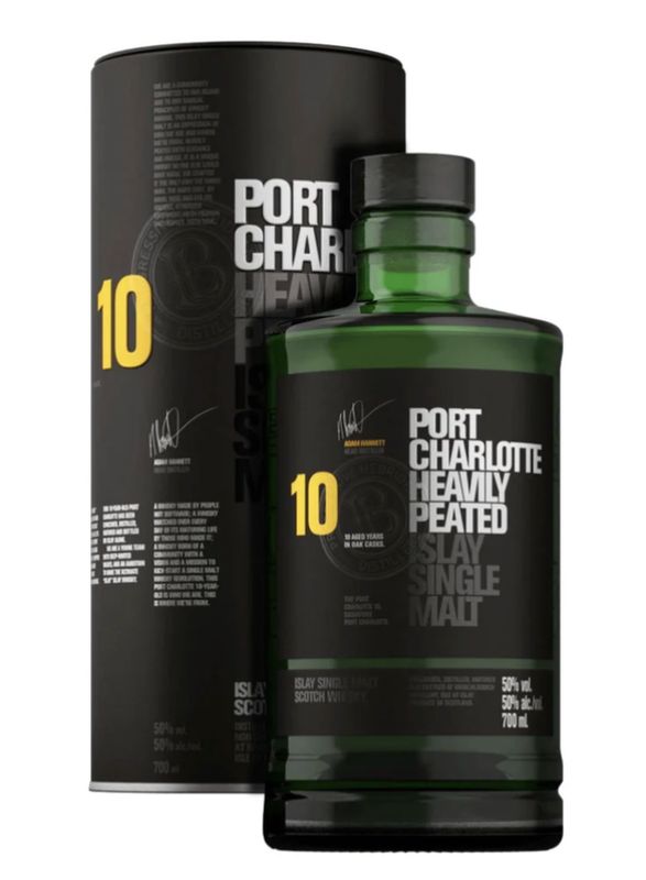 Port Charlotte 10yr Heavily Peated Islay Single Malt Scotch