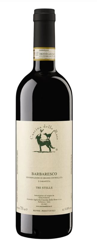 Cascina delle Rose 'Tre Stelle' Barbaresco 2022, Piedmont, Italy