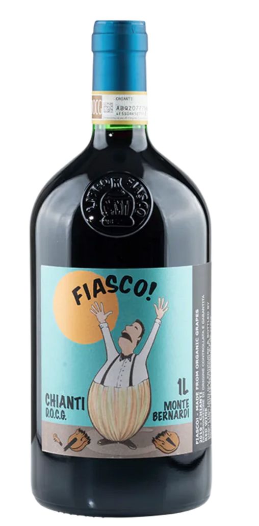 Monte Bernardi 'Fiasco' Chianti 2024, Tuscany, Italy - 1L