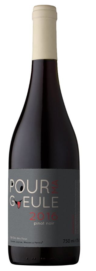 Clos des Fous 'Pour Ma Gueule' Pinot Noir 2024, Sur, Chile