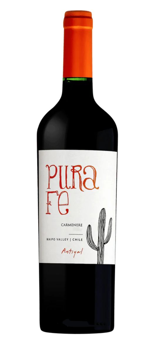 Antiyal 'Pura Fe' Carménère 2023, Maipo Valley, Chile