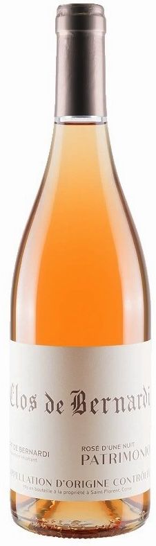 Clos De Bernardi 'Rosé D'une Nuit' Patrimonio 2025, Corsica, France