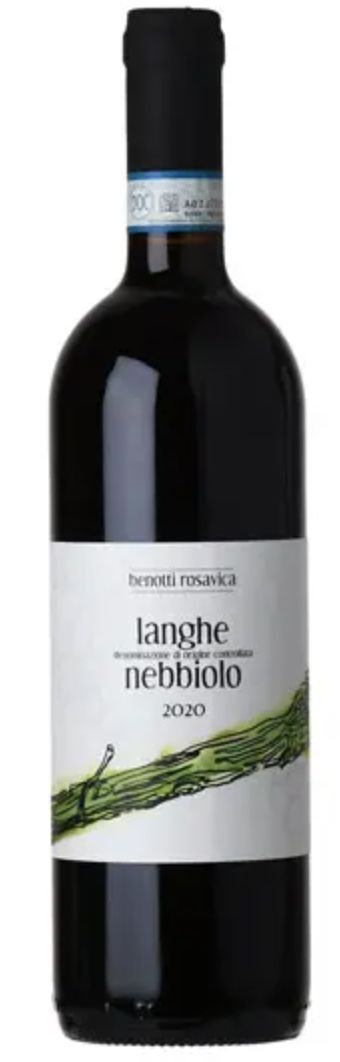Benotti Rosavica Langhe Nebbiolo 2023, Piedmont, Italy