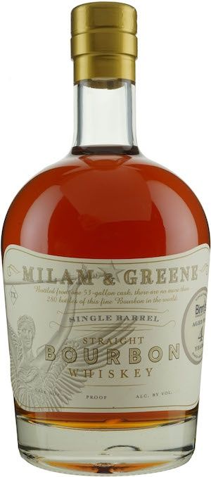 Milam &amp; Greene Single Barrel Straight Bourbon Whiskey