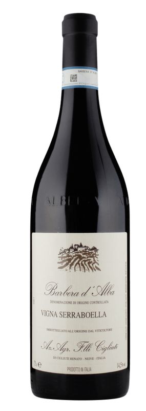 Cigliuti 'Vigna Serraboella' Barbera d'Alba 2023, Piedmont, Italy