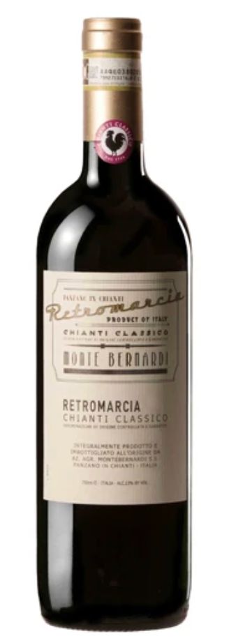 Monte Bernardi 'Retromarcia' Chianti Classico 2022, Tuscany, Italy
