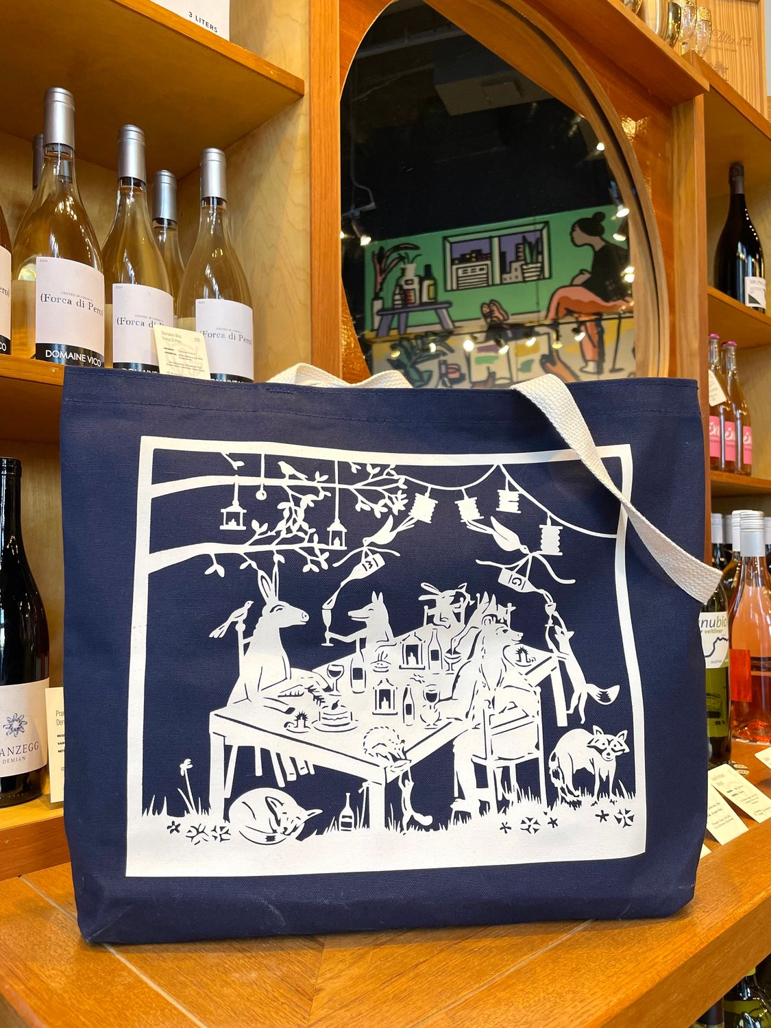 4-bottle Tote Bag