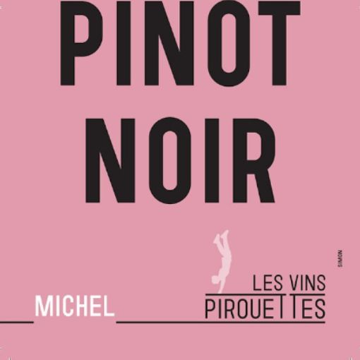 Les Vins Pirouettes Pinot Noir De Michel 2022, Alsace, France