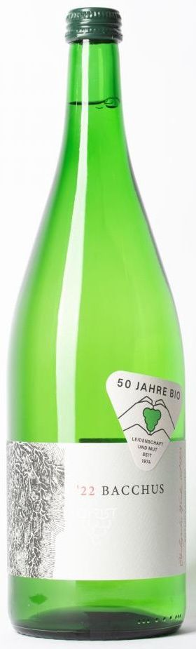 Helmut Christ Bacchus 2022, Franken, Germany - 1L