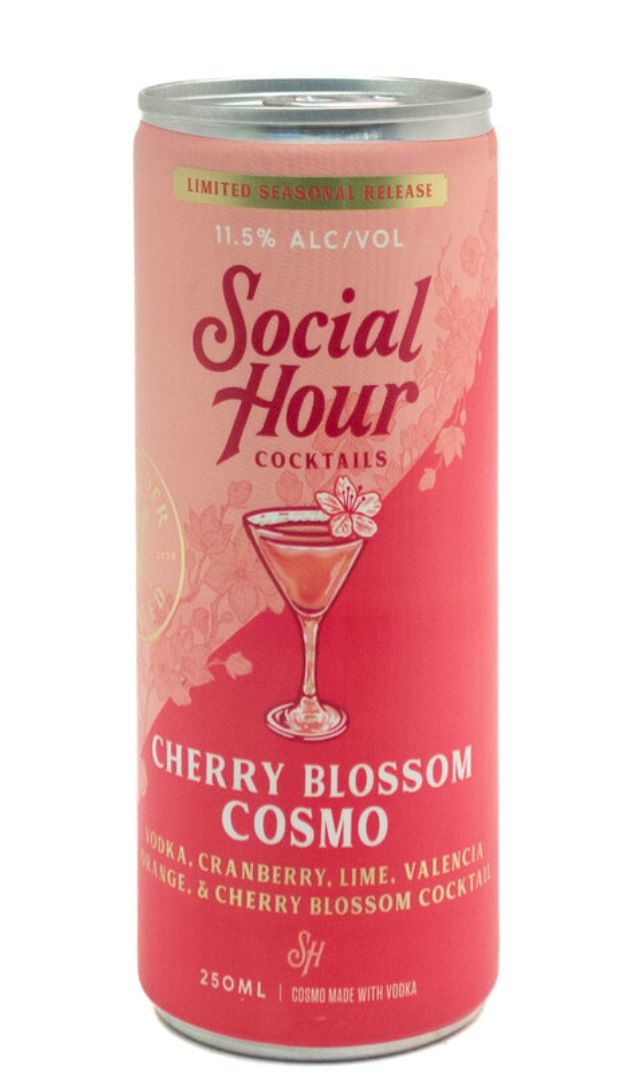 Social Hour Cherry Blossom Cosmo - 250ml