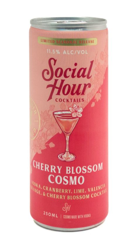 Social Hour Cherry Blossom Cosmo - 250ml