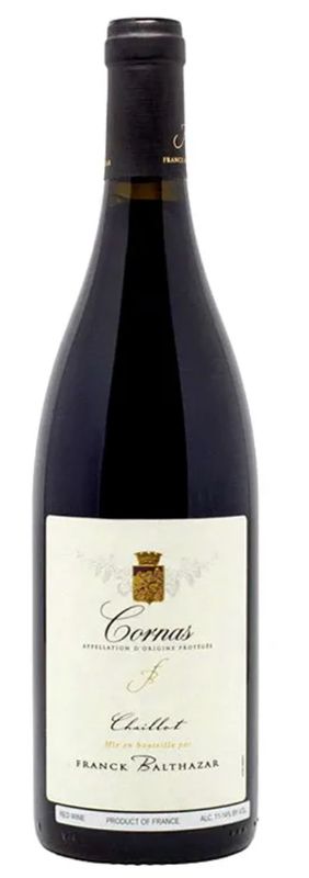 Franck Balthazar Cornas 'Chaillot' 2021, Rhône Valley, France