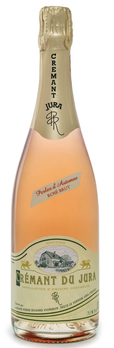 Domaine Pierre Richard Crémant de Jura 'Perles d'Automne' Rosé Brut, Jura France