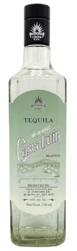 Cascahuín Blanco Tequila