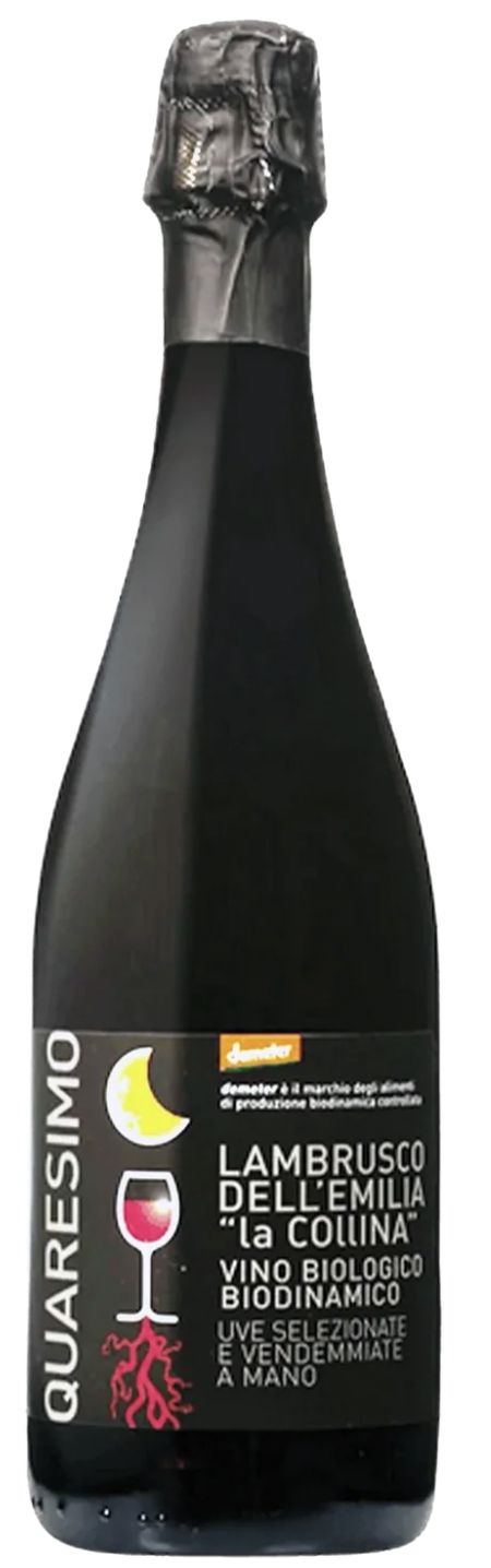 La Collina 'Quaresimo' Lambrusco, Reggio Emilia, Italy