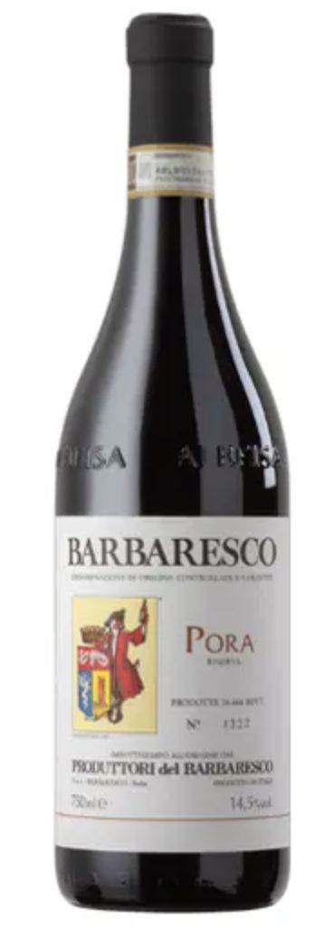 Produttori del Barbaresco Riserva 'Pora' Barbaresco 2021, Piedmont, Italy
