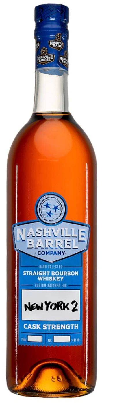 Nashville Barrel Co 'New York 2' Cask Strength Straight Bourbon Whiskey